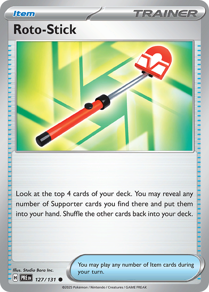 Roto-Stick card scan