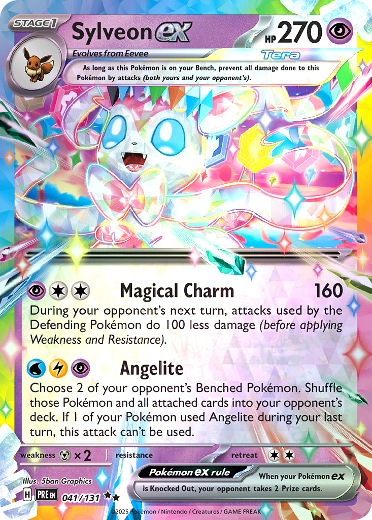 Sylveon ex card scan