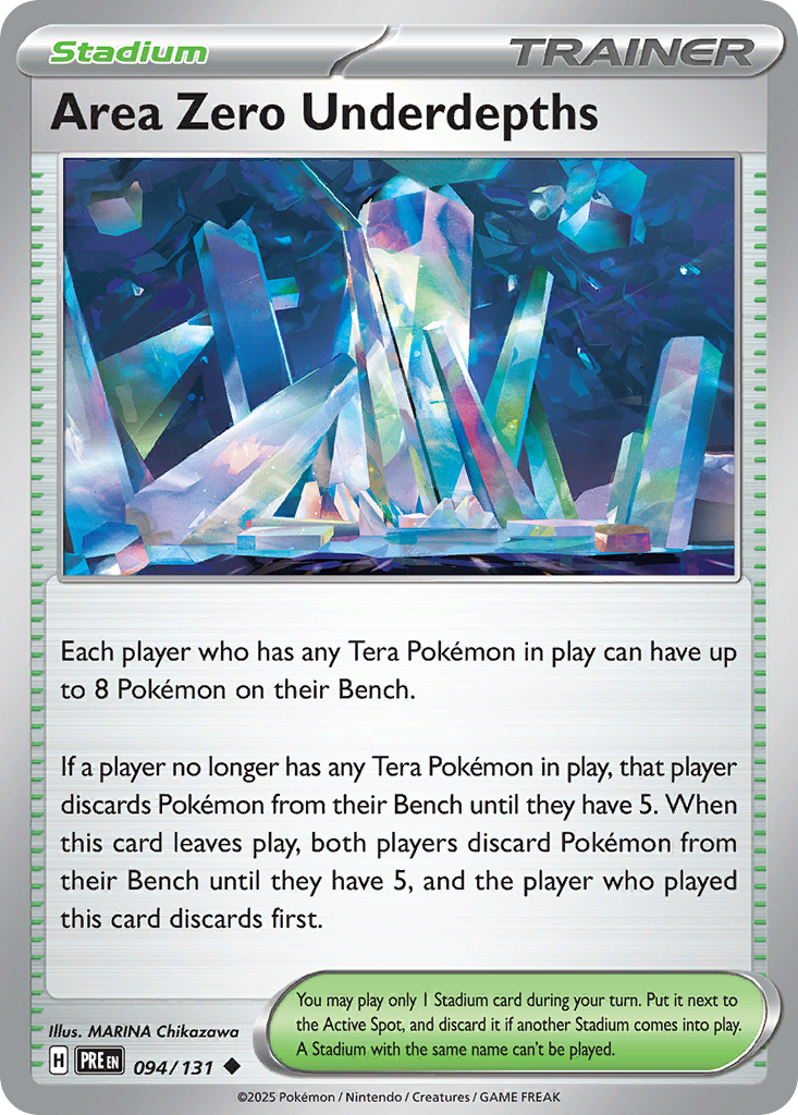 Area Zero Underdepths card scan