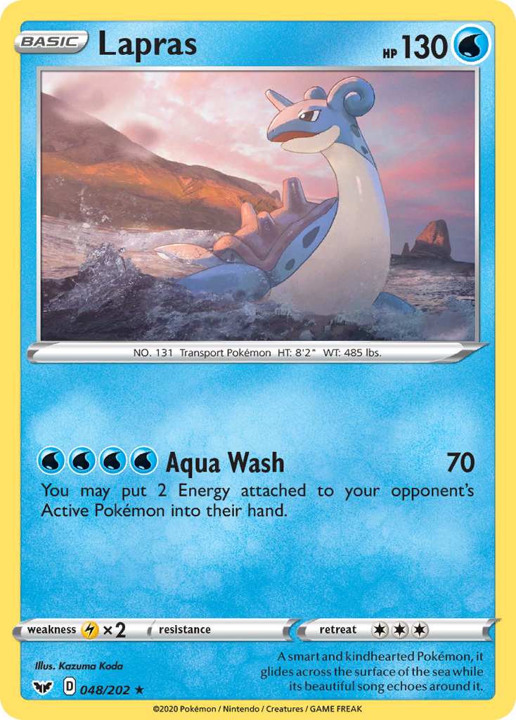 Lapras card scan