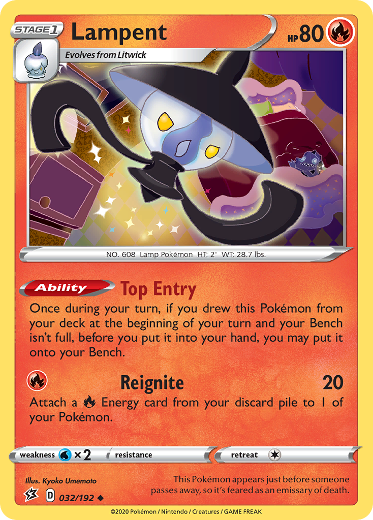 Lampent card scan