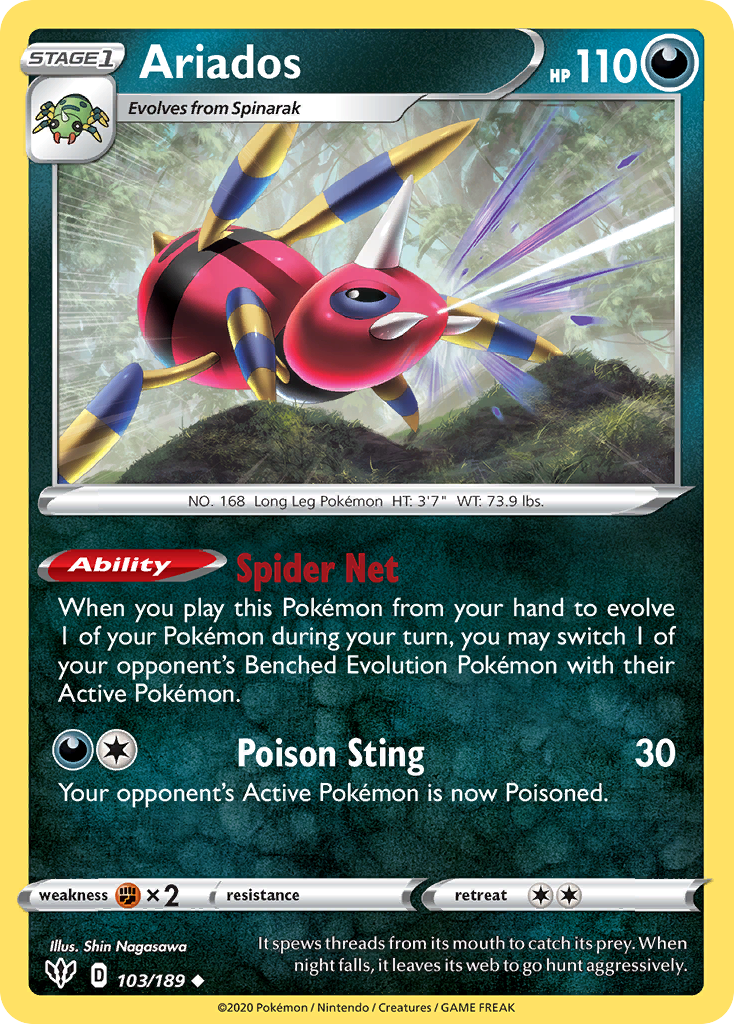 Ariados card scan