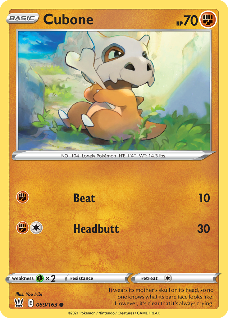 Cubone card scan