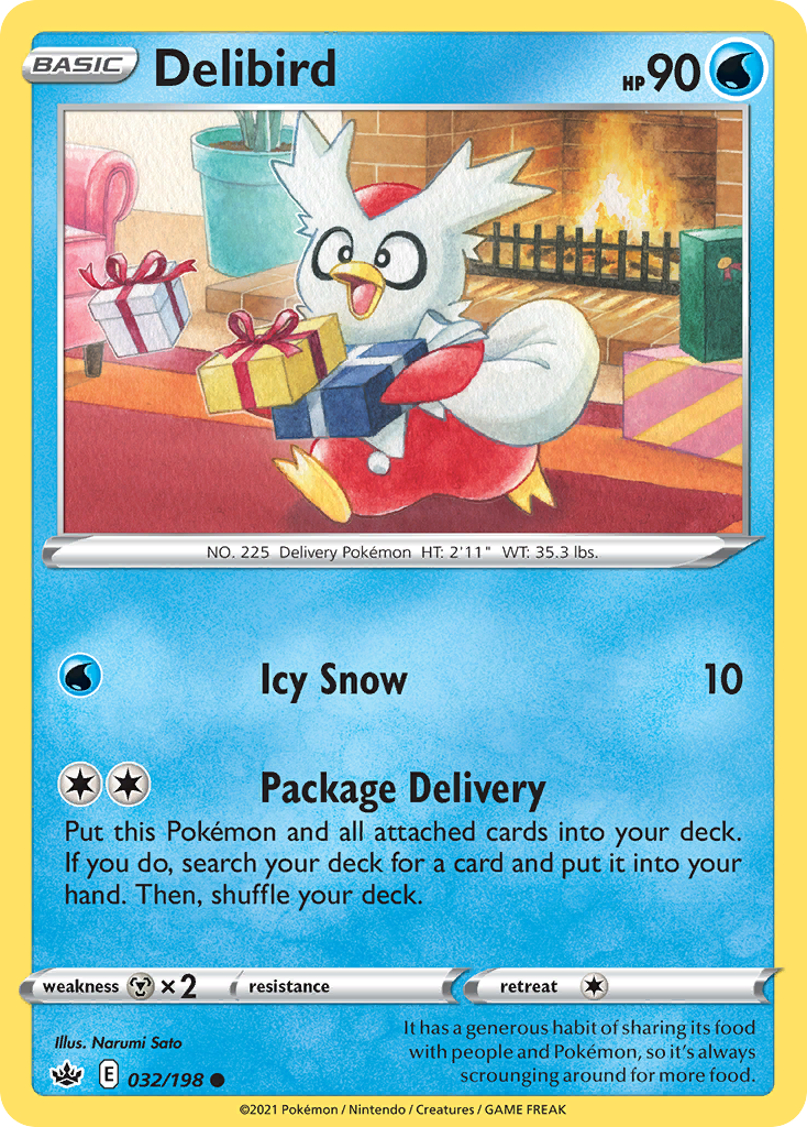 Delibird card scan