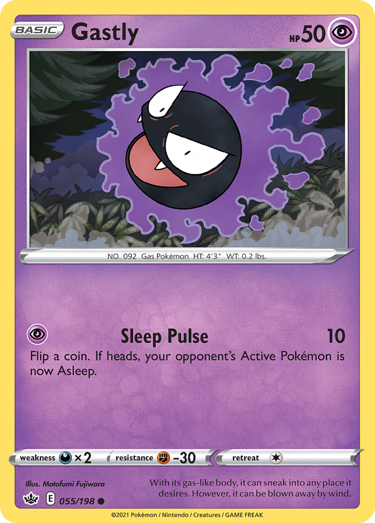 Gastly card scan