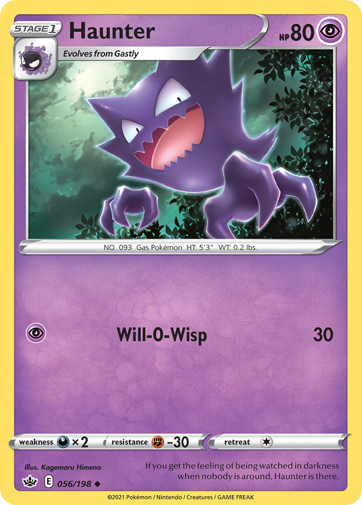 Haunter card scan