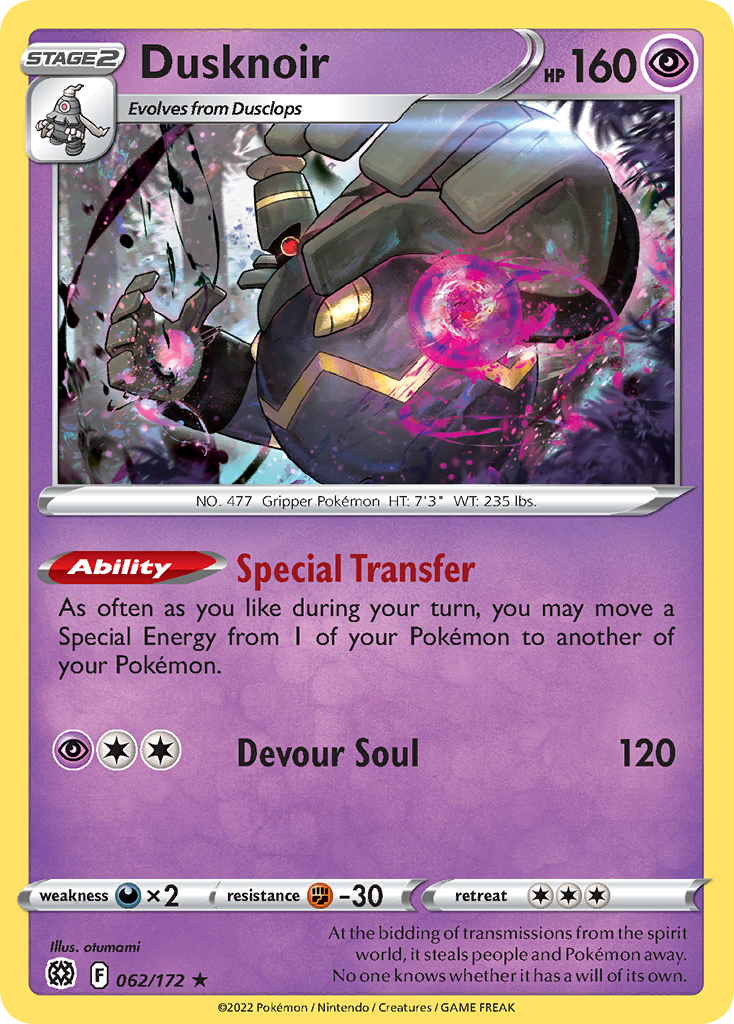 Dusknoir card scan