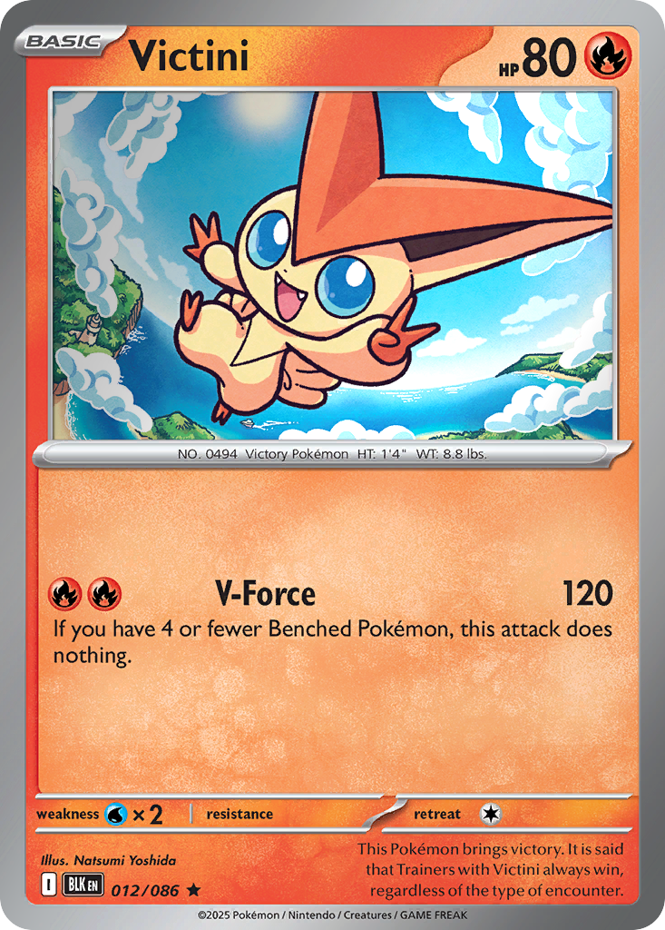 Victini card scan
