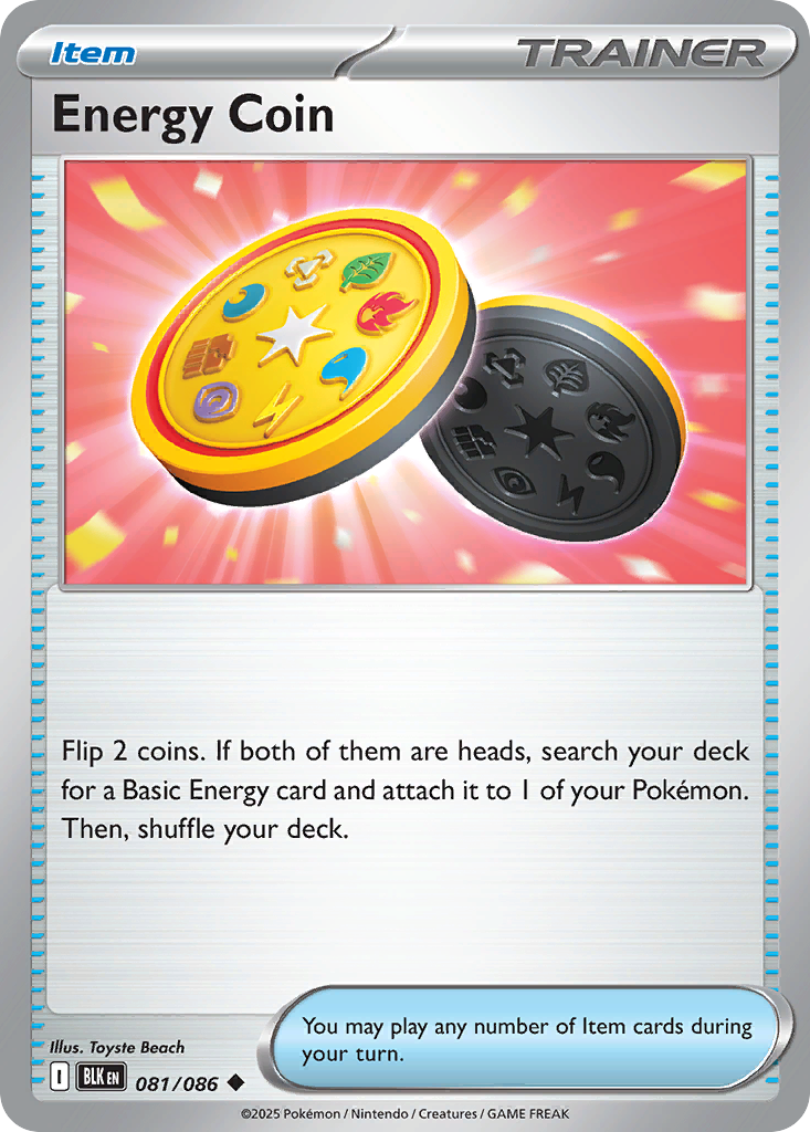 Energy Coin card scan