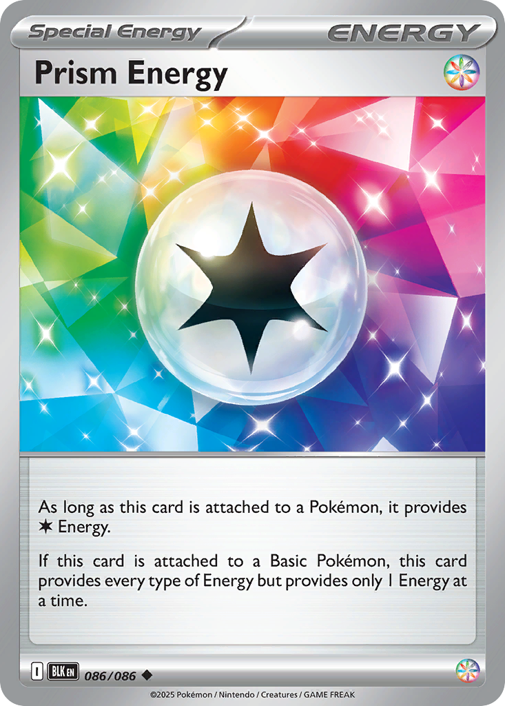 Prism Energy card scan